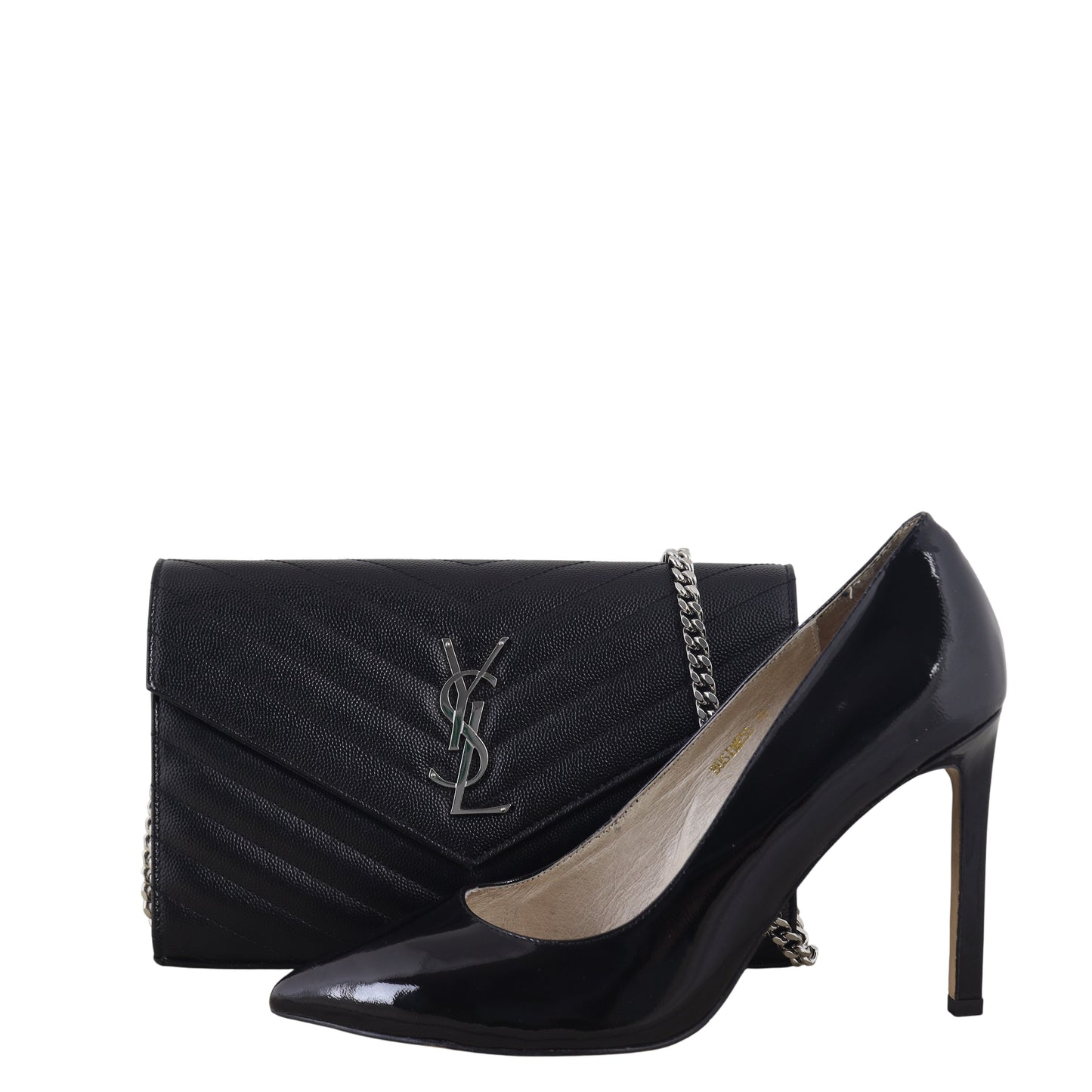 Saint Laurent Cassandre Chain Wallet