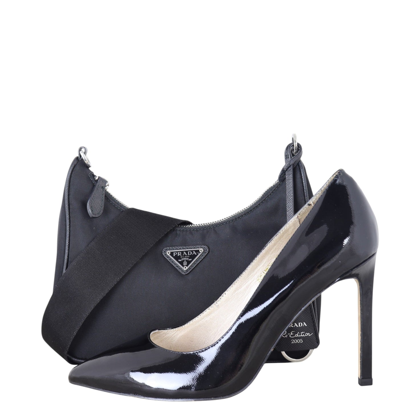 Prada Re-Edition 2005 Tessuto Shoulder Bag