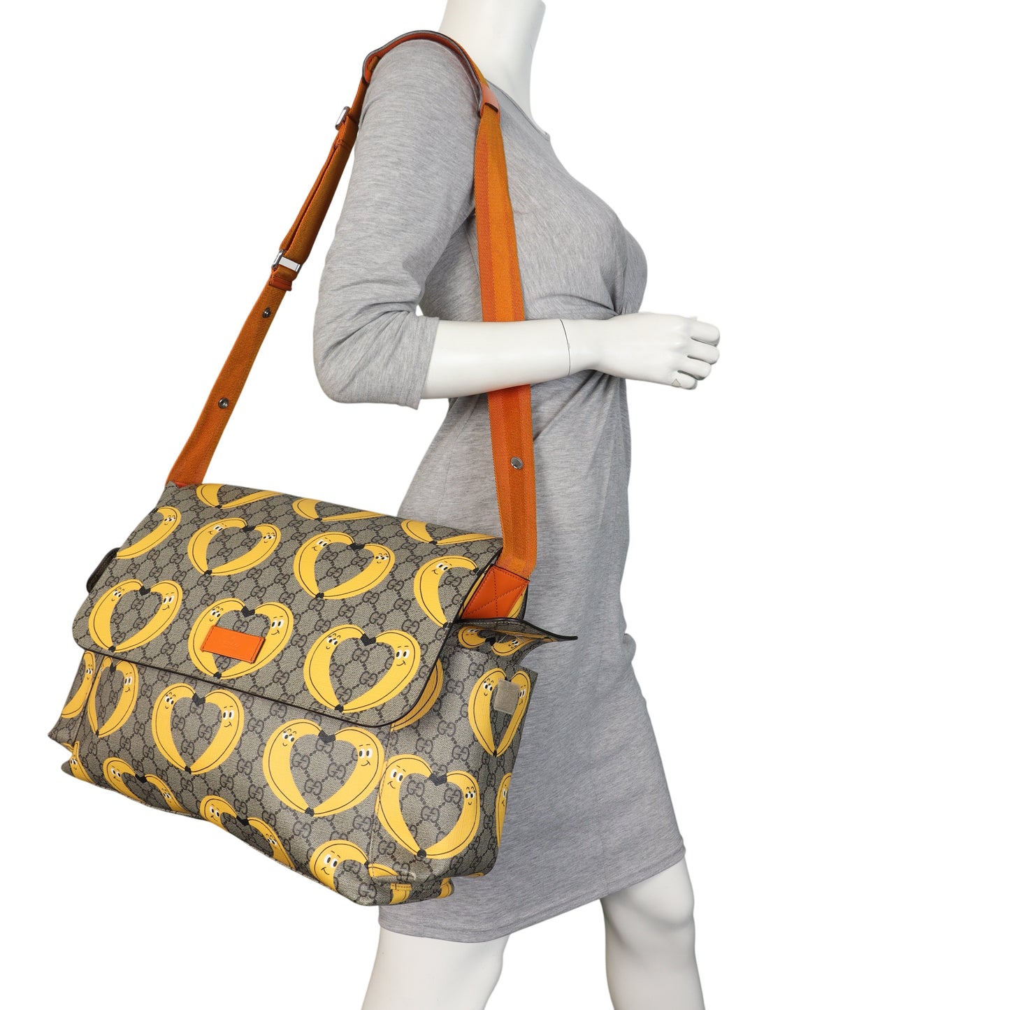 Gucci x Nina Dzyvulska GG Supreme Banana Baby Bag