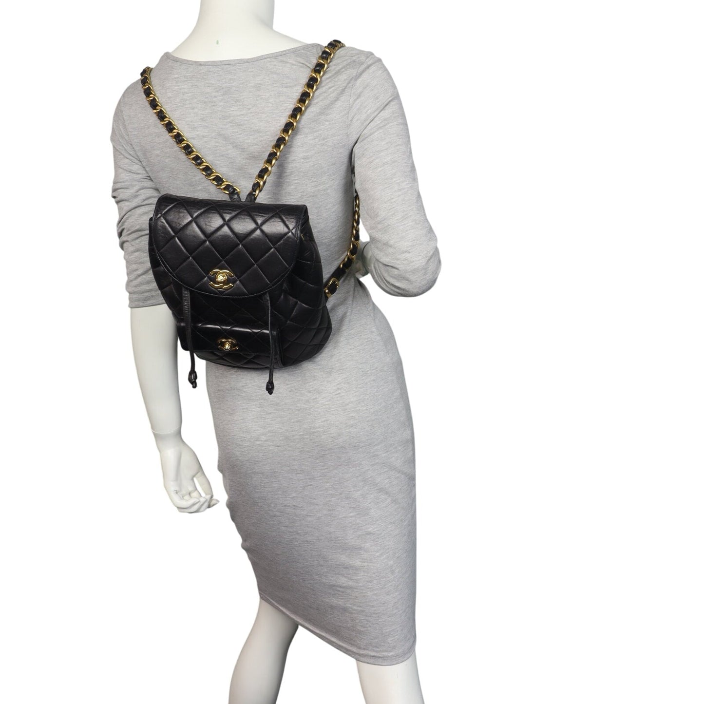 Chanel Duma Quilted Backpack Vintage