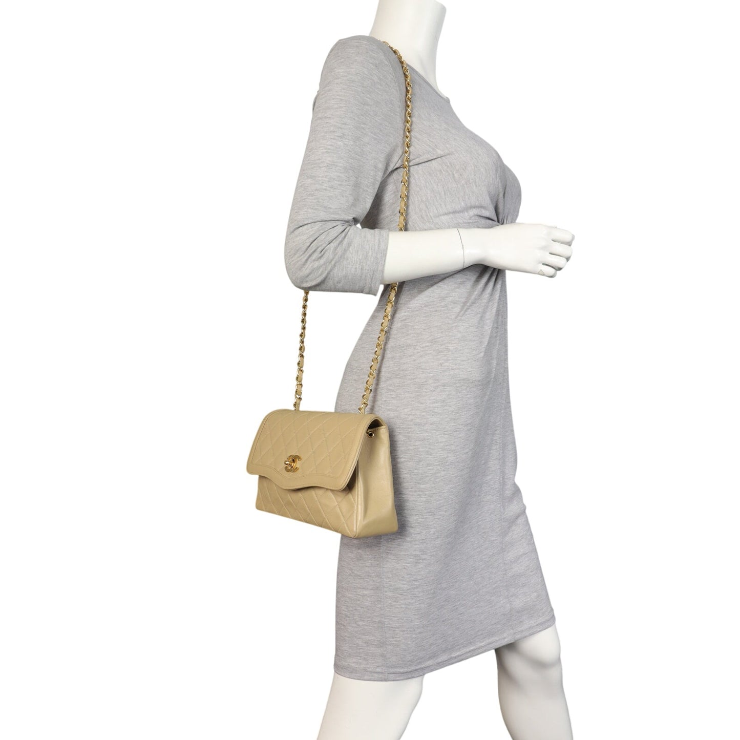 Chanel Vintage Diana Flap Bag with Wallet