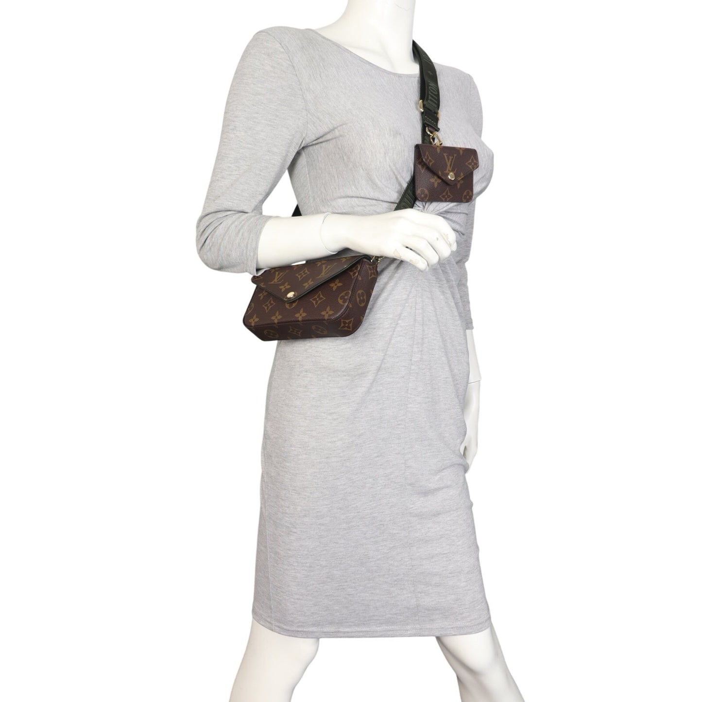 Louis Vuitton Felicie Strap & Go Monogram
