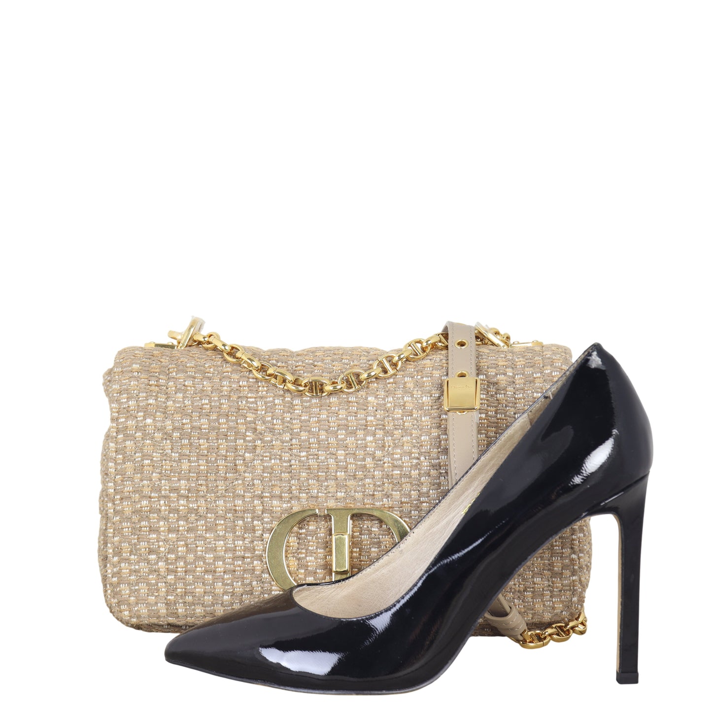 Dior Caro Bag Medium Tweed