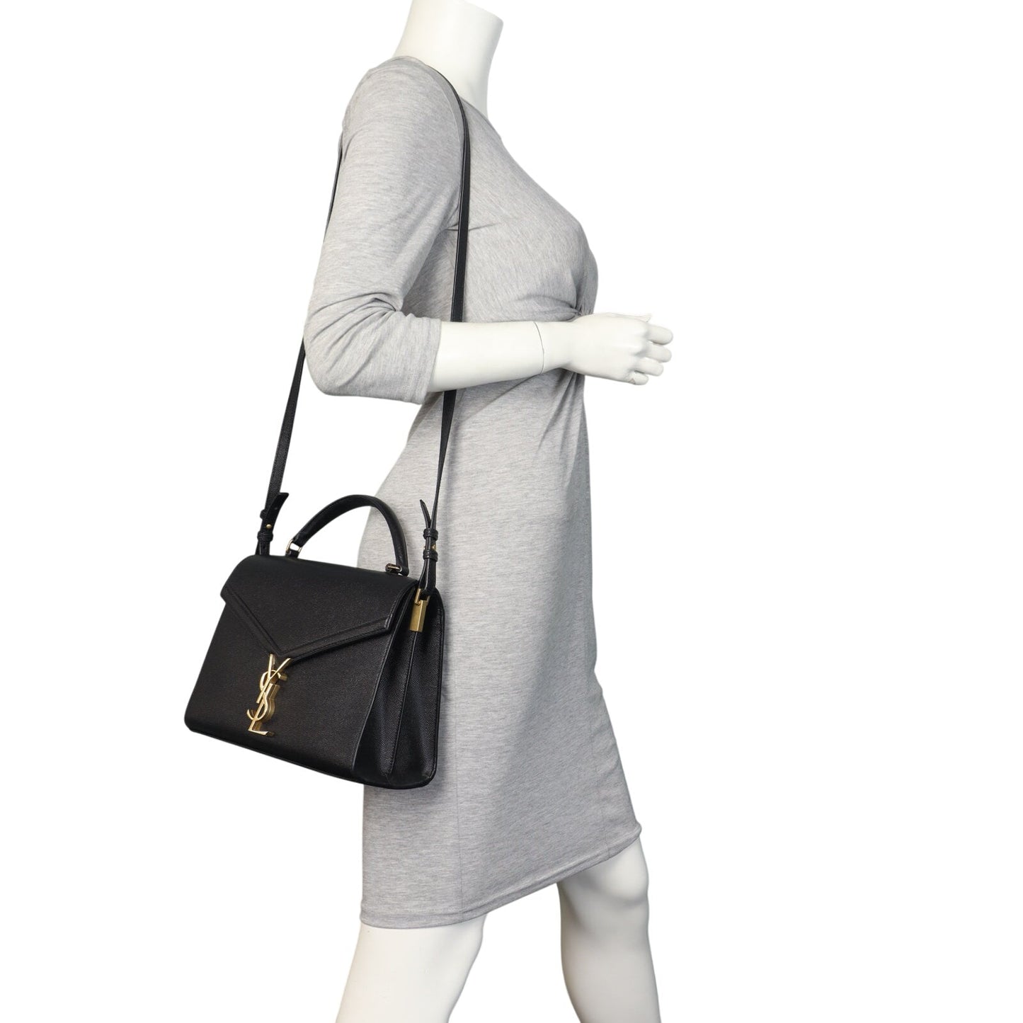 Saint Laurent Cassandra Top Handle Medium