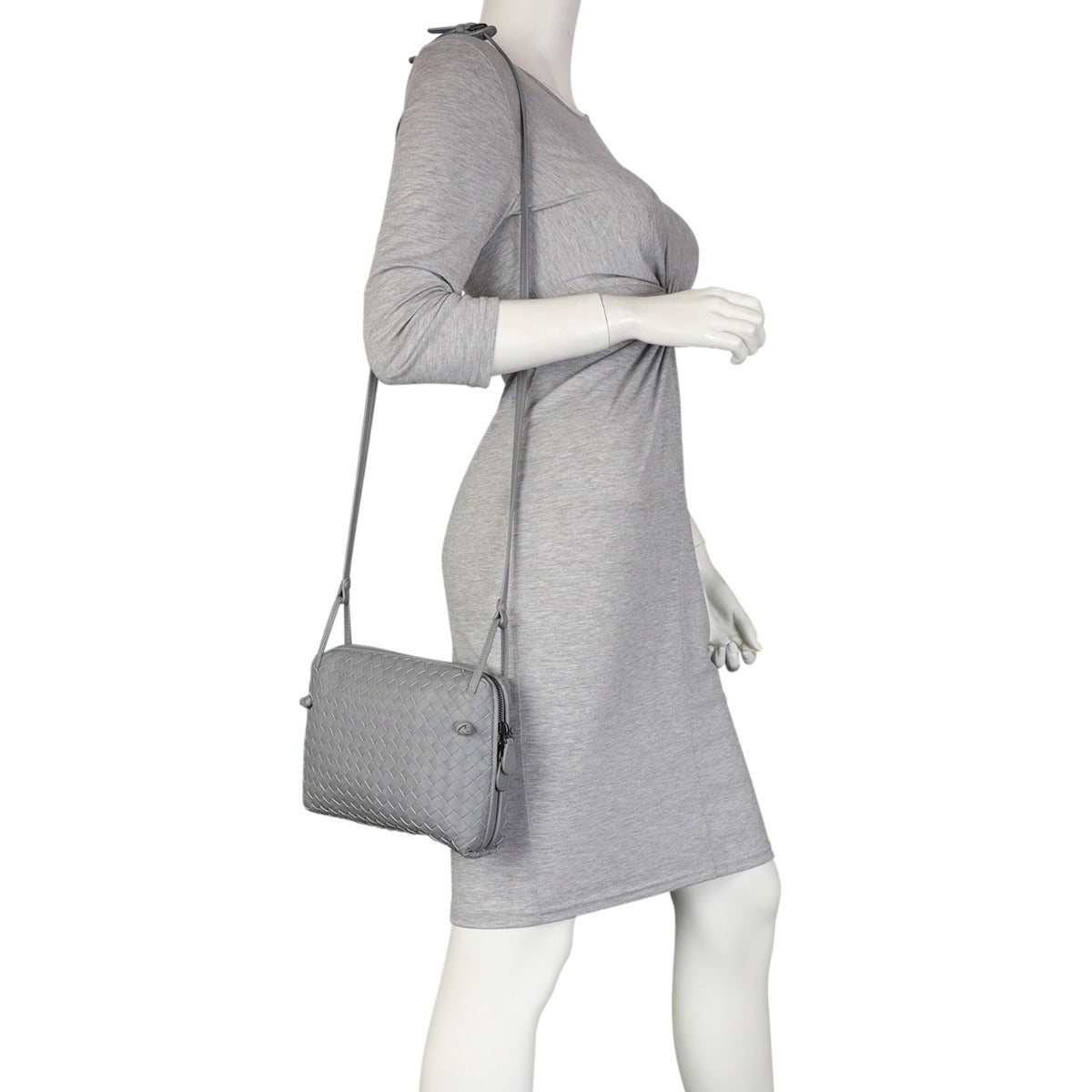 Bottega Veneta Intrecciato Nodini Crossbody