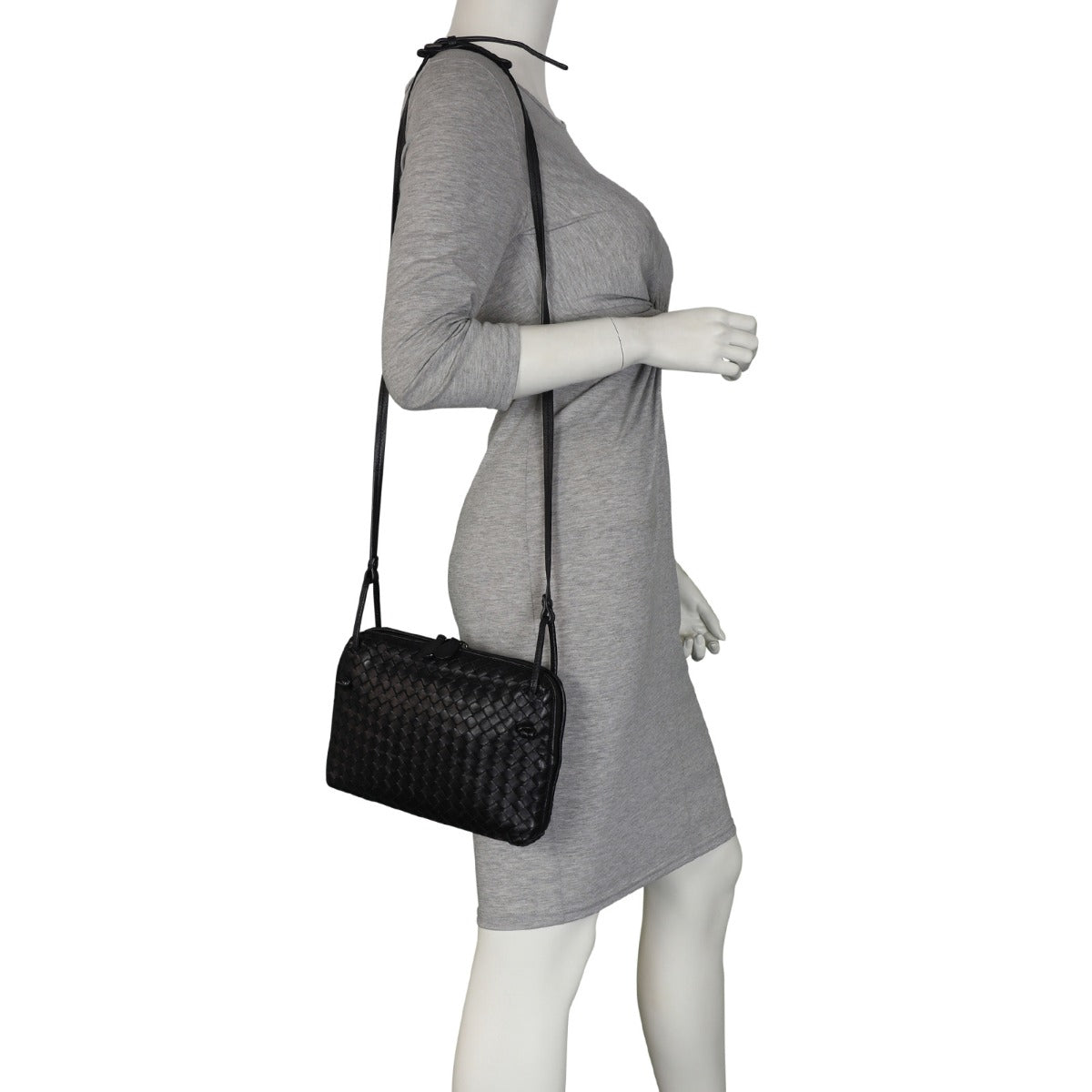 Bottega Veneta Intrecciato Nodini Crossbody