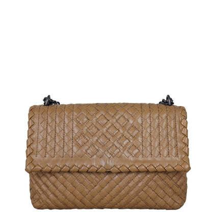 Bottega Veneta Intrecciato Olimpia Bag Small
