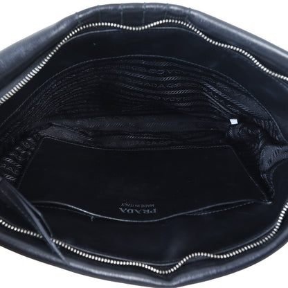 Prada Diagramme Clutch on Chain
