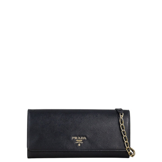 Prada Saffiano Wallet on Chain