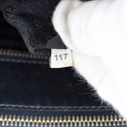 Prada Saffiano Lux Galleria Double Zip Tote Large