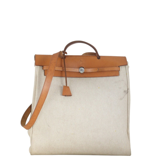Hermes Toile Herbag 40 Tall