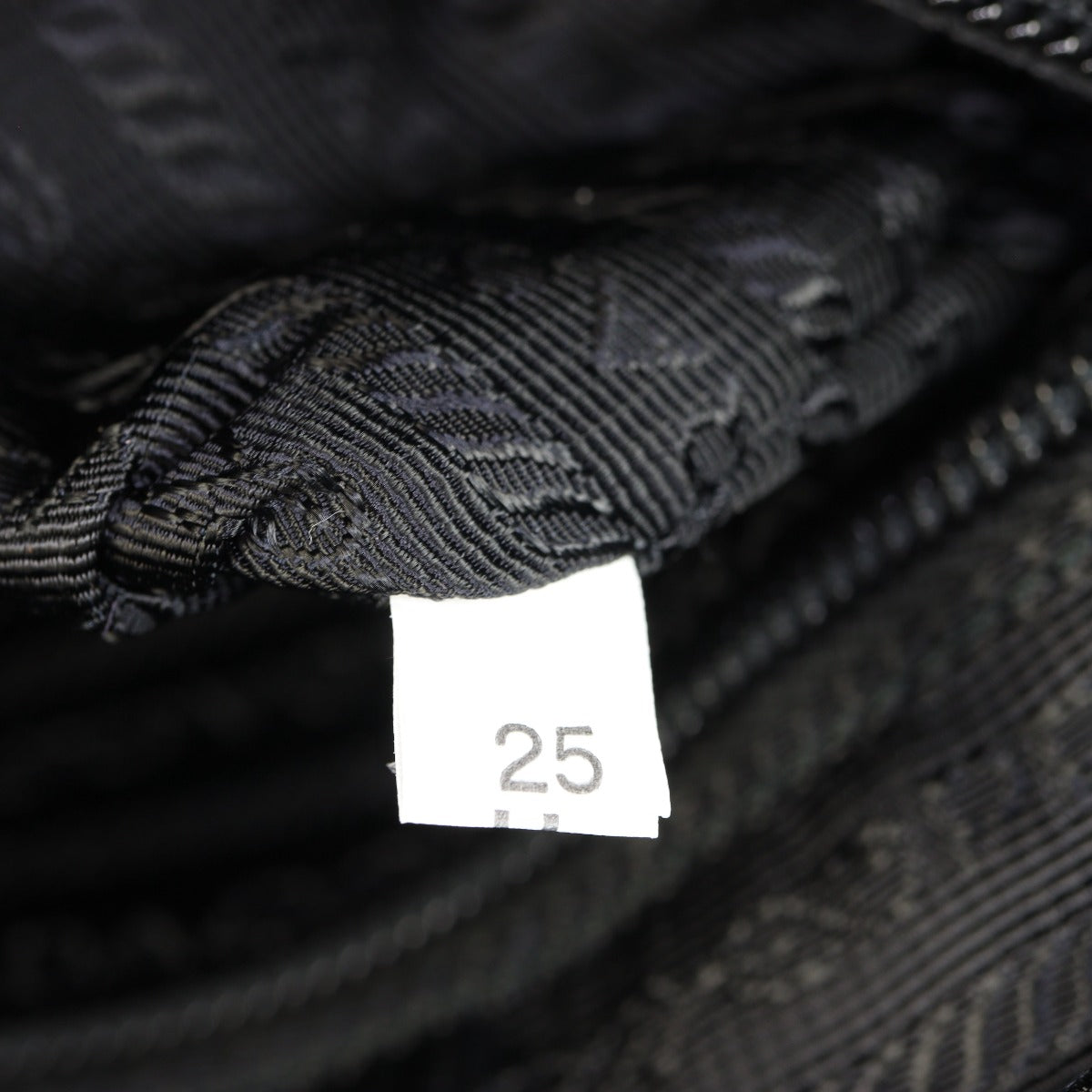 Prada Tessuto Vela Studded Shoulder Bag
