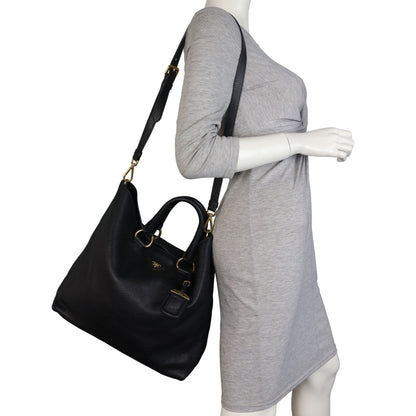 Prada Vitello Daino Tote
