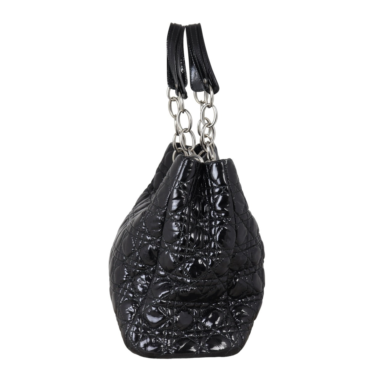 Dior Lady Dior Soft Tote Large Patent