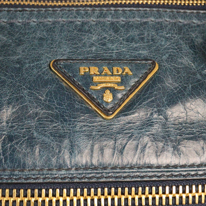 Prada Vitello Shine Two-Way Tote