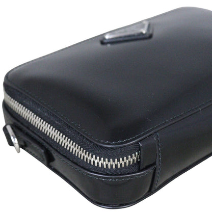 Prada Brushed Leather Brique Bag