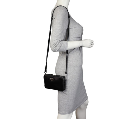 Prada Brushed Leather Brique Bag