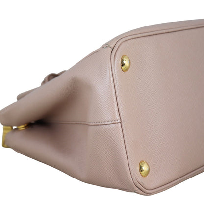 Prada Saffiano Lux Galleria Double Zip Tote Small