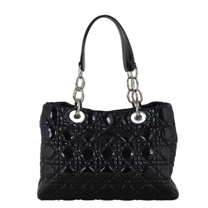 Dior Cannage Soft Shopping Tote Patent