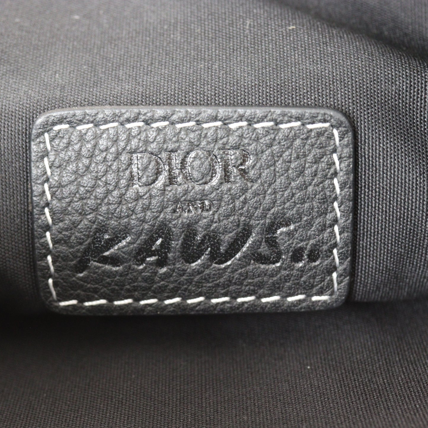 Dior x Kaws Bee Saddle Crossbody Bag