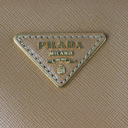 Prada Saffiano Lux Galleria Double Zip Tote Large