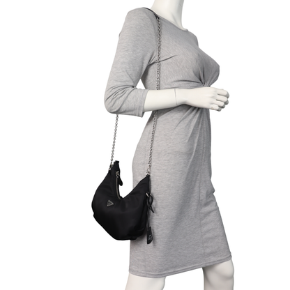 Prada Re-Edition 2006 Tessuto Chain Bag