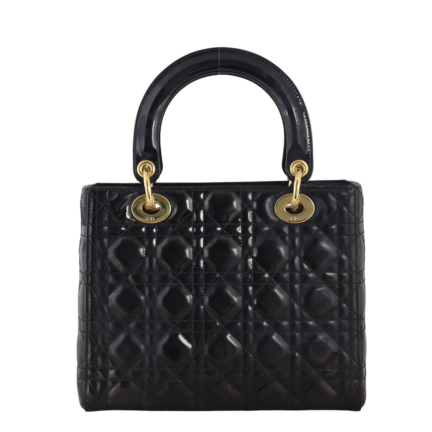Dior Lady Dior Medium Patent