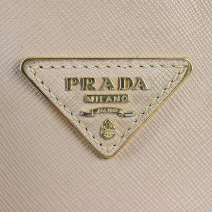 Prada Saffiano Lux Galleria Double Zip Tote Small