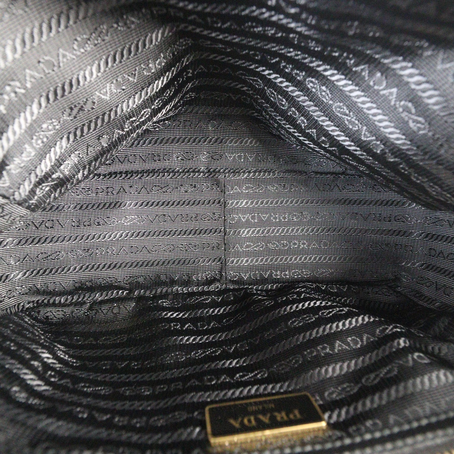 Prada Logo Camera Bag