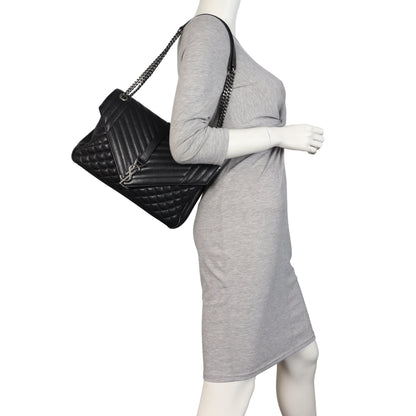 Saint Laurent Classic Medium Tri-Quilt Soft Envelope