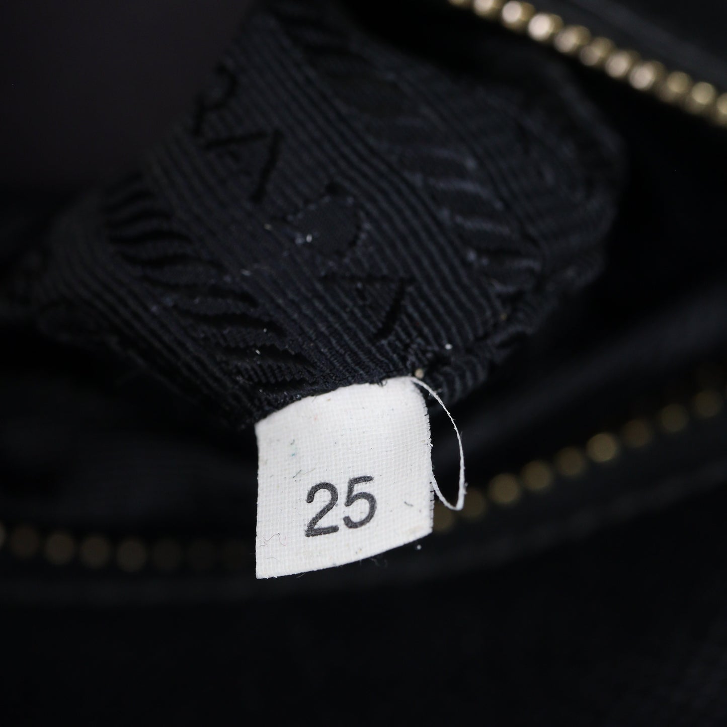 Prada Saffiano Cuir Triple Zip Dome Bag