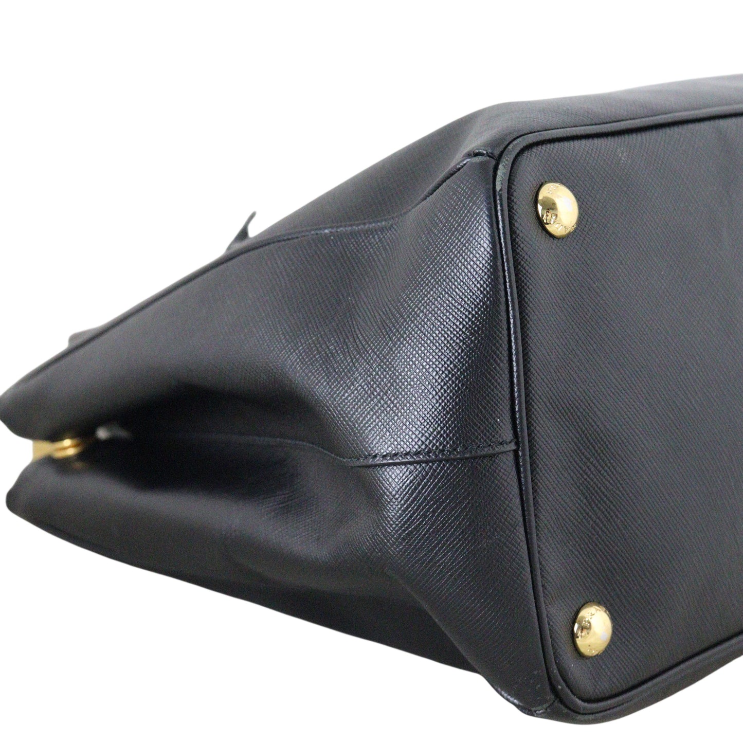 Prada Saffiano Lux Galleria Double Zip Tote Medium