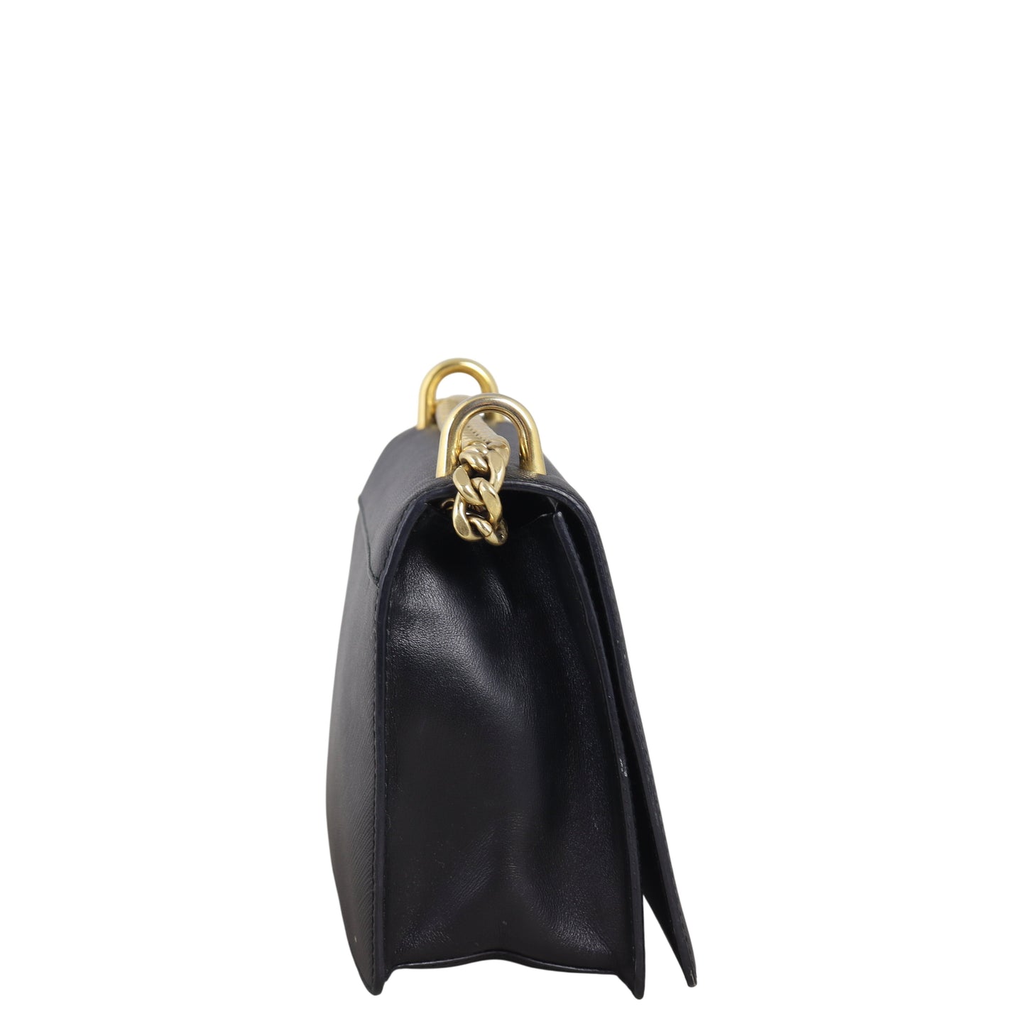 Prada Saffiano Lux Chain Flap Bag