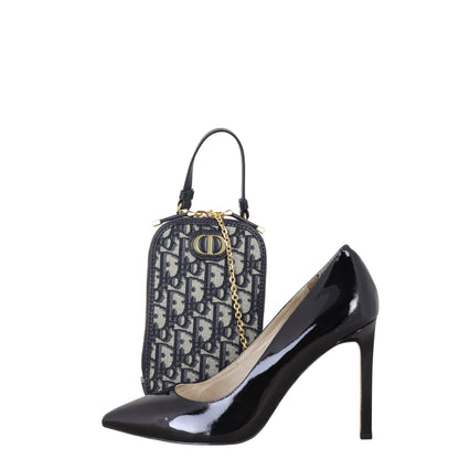 Dior 30 Montaigne Phone Holder Oblique