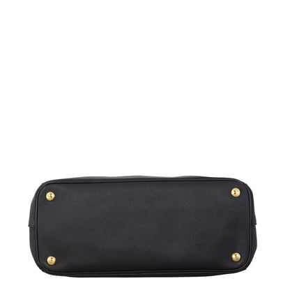 Prada Saffiano Lux Galleria Double Zip Tote Small