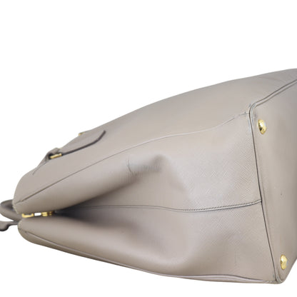 Prada Saffiano Lux Galleria Double Zip Tote Extra Large