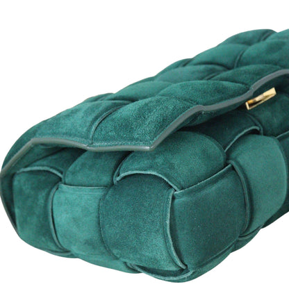 Bottega Veneta Chain Padded Cassette Bag Suede