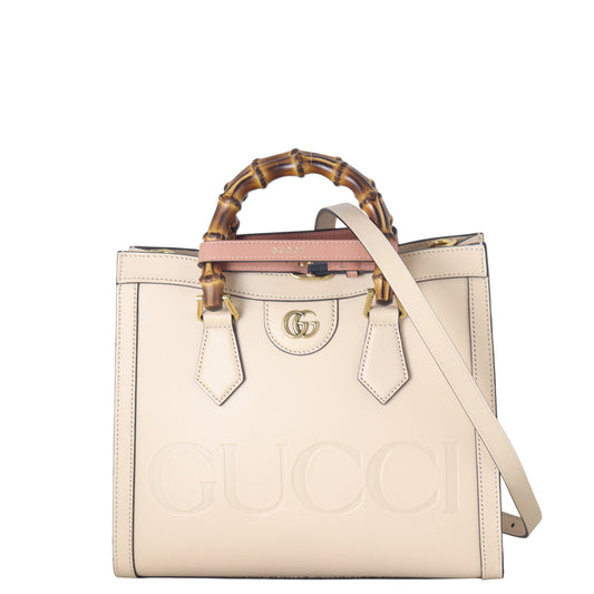 Gucci Diana Bamboo Top Handle Tote Medium