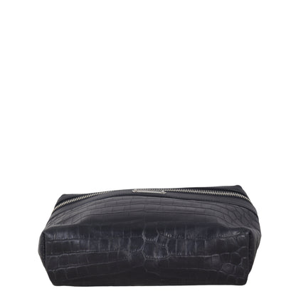 Saint Laurent City Belt Bag Croc-embossed