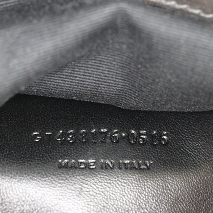 Saint Laurent West Hollywood Medium Croc-Embossed
