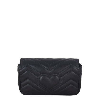 Gucci GG Marmont Matelasse Super Mini Shoulder Bag