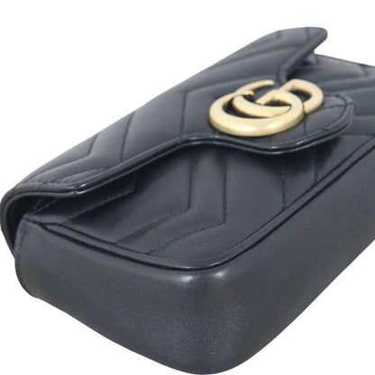 Gucci GG Marmont Matelasse Super Mini Shoulder Bag