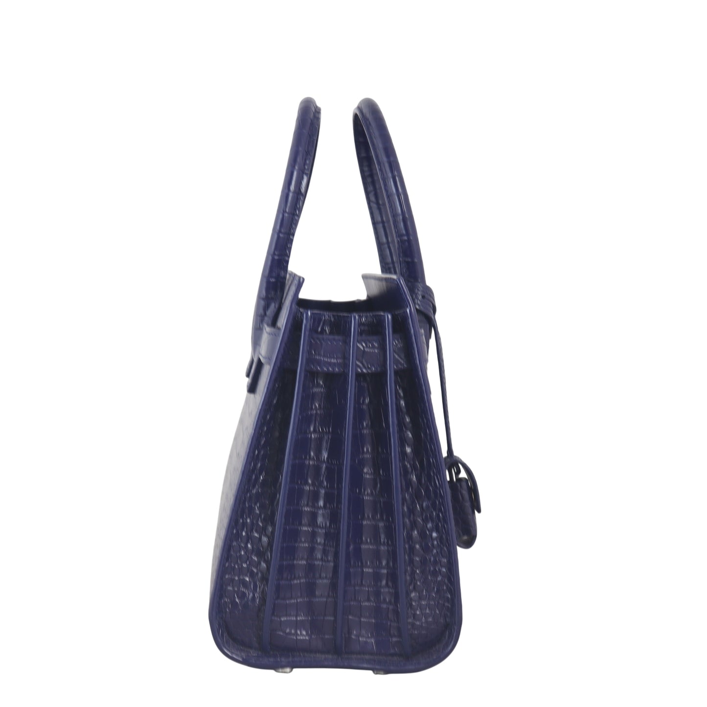 Saint Laurent Sac de Jour Baby Croc-Embossed