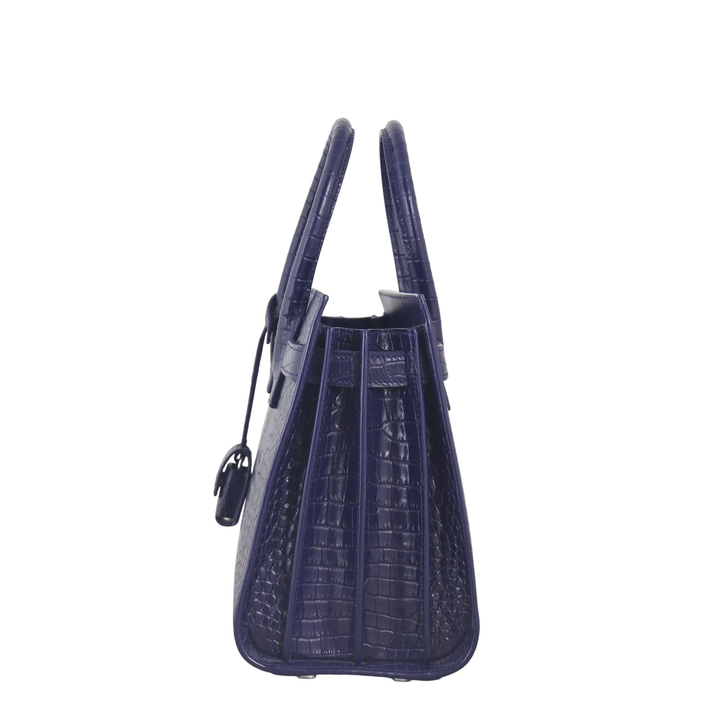 Saint Laurent Sac de Jour Baby Croc-Embossed