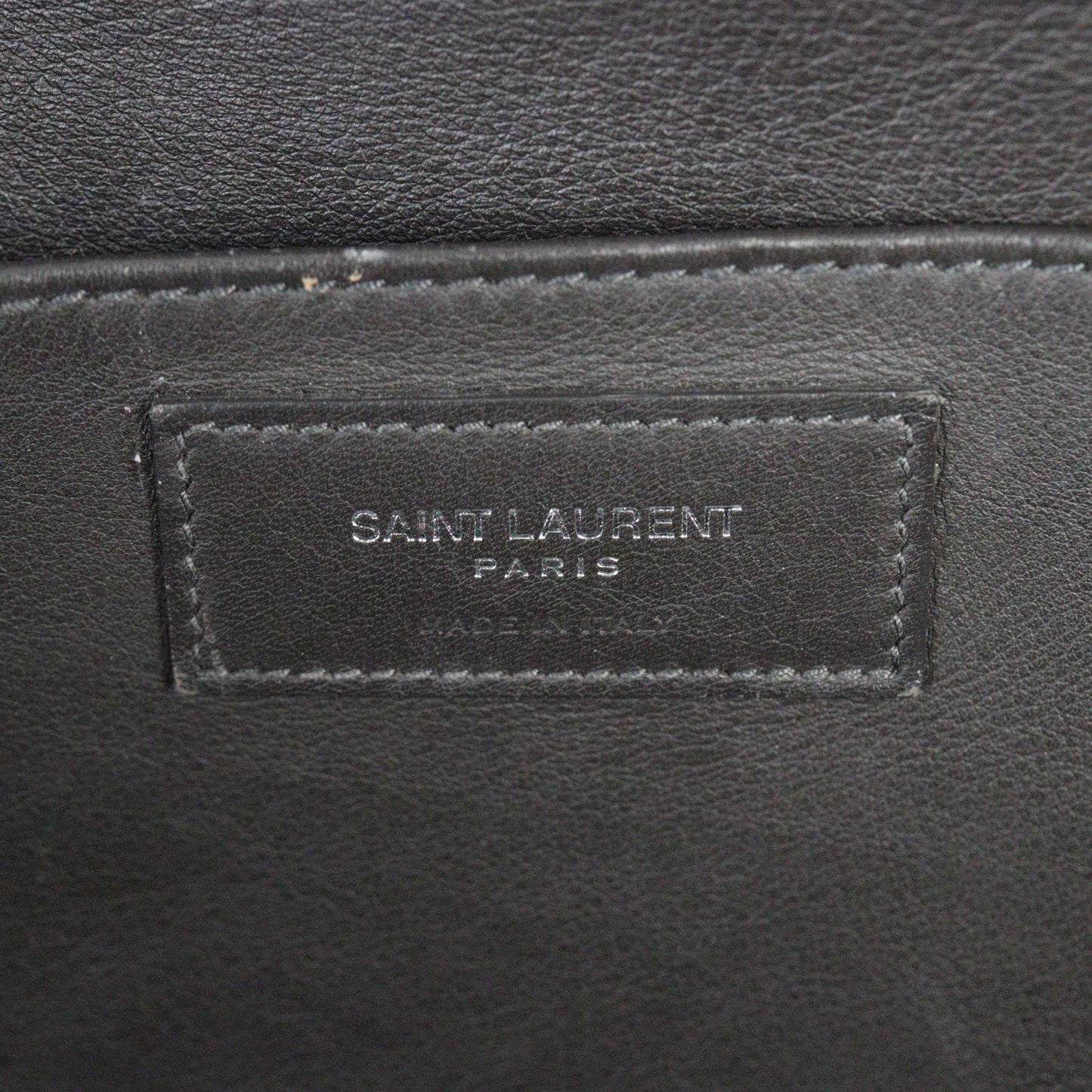 Saint Laurent Downtown Cabas Croc-Embossed