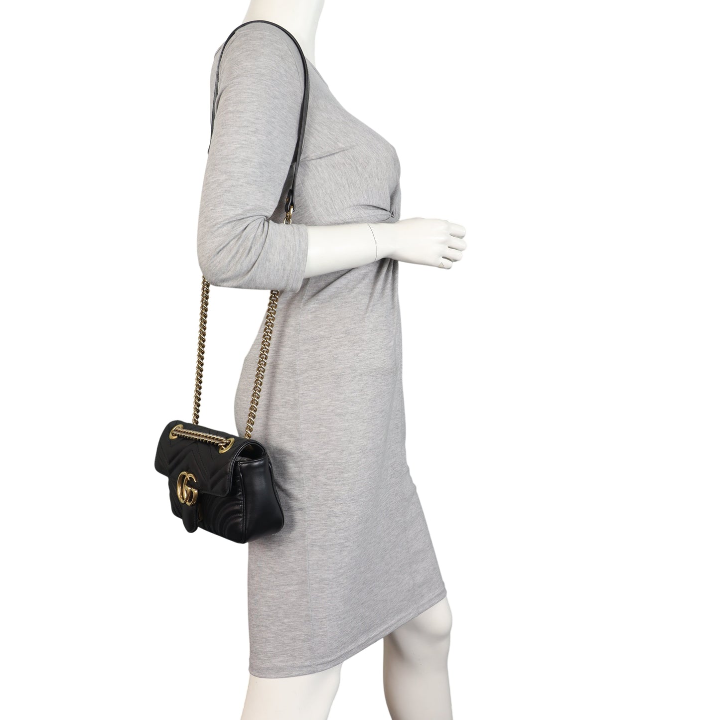 Gucci GG Marmont Matelasse Small Shoulder Bag