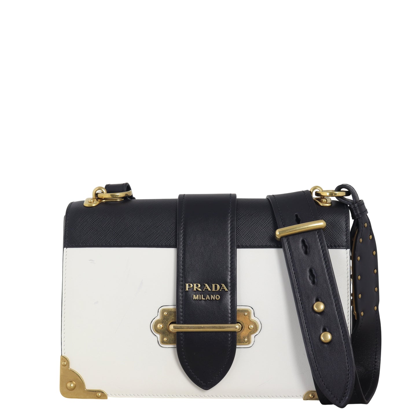 Prada Cahier Shoulder Bag Large