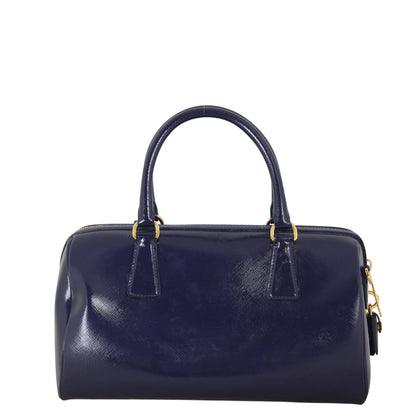 Prada Saffiano Vernice Bauletto Bag