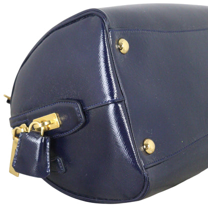 Prada Saffiano Vernice Bauletto Bag