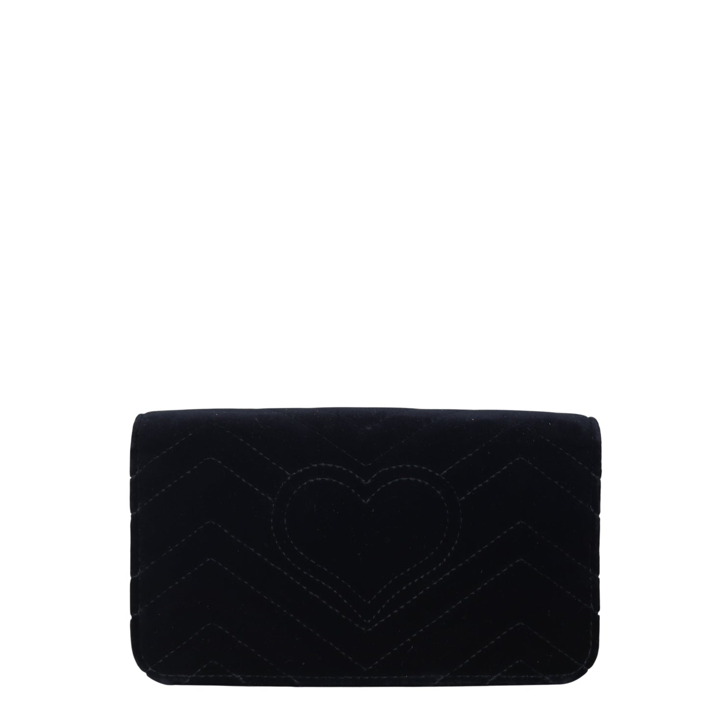 Gucci GG Marmont Velvet Super Mini Shoulder Bag